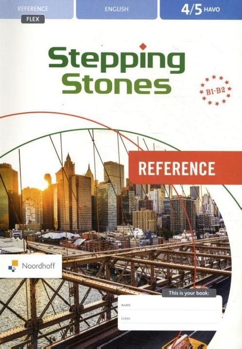 Stepping Stones 45 havo english reference 9789001736248, Boeken, Wetenschap, Zo goed als nieuw, Verzenden