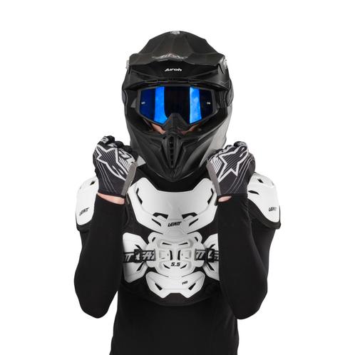 Lichaamsbeschermer Leatt 5.5 Pro Junior Zwart-Wit, Motoren, Accessoires | Overige, Nieuw, Verzenden