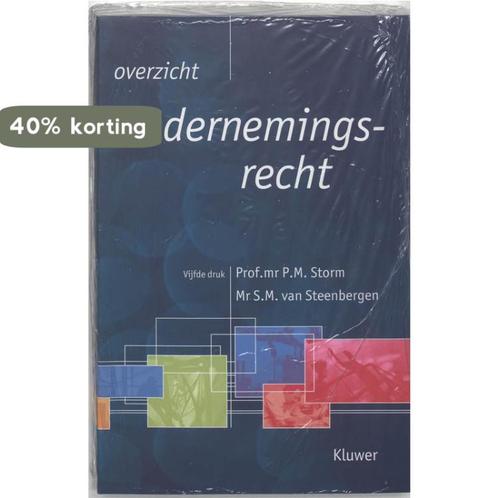 Overzicht ondernemingsrecht 9789026836091, Boeken, Wetenschap, Gelezen, Verzenden