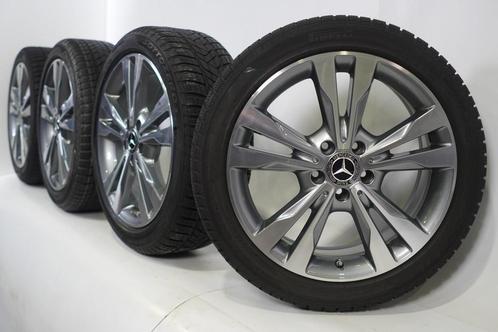 Mercedes C-Klasse W205 S205 C205 18 inch velgen Pirelli Wint, Auto-onderdelen, Banden en Velgen, Velg(en), Gebruikt, 18 inch, Winterbanden