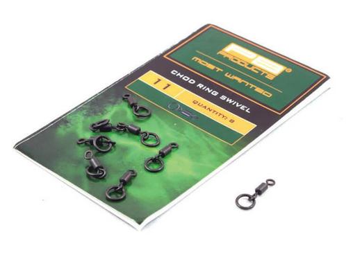 Chod Ring Swivel 8 st. PB Products - Karper XL, Watersport en Boten, Hengelsport | Karpervissen, Overige typen, Nieuw, Verzenden