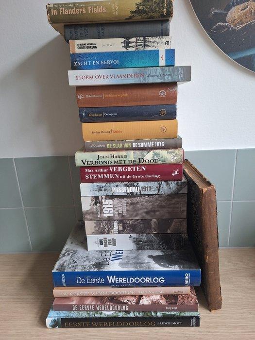 21 boeken uit de eerste wereldoorlog - 1917-2006, Antiek en Kunst, Antiek | Boeken en Bijbels