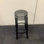 barkruk Kartell Charles Ghost, zithoogte 76 cm, transparant, Ophalen of Verzenden, Gebruikt