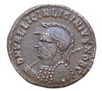 Romeinse Rijk Lot of 3 Æ Folles Constantine I (306-337 AD);