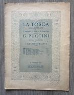 Giacomo Puccini - La Tosca – First Edition spartito Ricordi