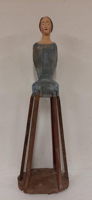 Mannequin - Manichino di Santa - 84 cm - Hout, Antiek en Kunst, Kunst | Niet-Westerse kunst