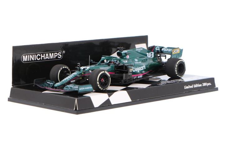 Aston Martin AMR21 417210618 Minichamps  Modelauto 1:43 2021, Hobby en Vrije tijd, Modelauto's | 1:43, Verzenden