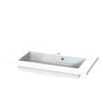 Wastafel Tiger S-line Quadro 80 cm Glanzend Wit, Ophalen of Verzenden, Nieuw, Chroom, Overige typen