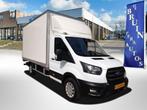 Ford Transit 350 2.0 TDCI 130Pk L4 Trend Laadklep, Airco Cru, Auto's, Bestelauto's, Stof, Gebruikt, Wit, Ford