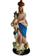 Beeld, Notre Dame des victoires - 47 cm - Gips