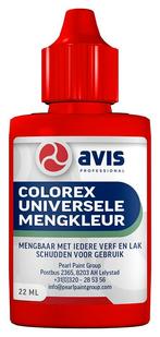 Avis colorex 22 ml, rood, Verzenden, Nieuw