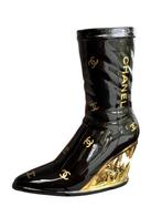 AmsterdamArts - Chanel monstrous heel Chrome gold, Antiek en Kunst, Kunst | Schilderijen | Modern