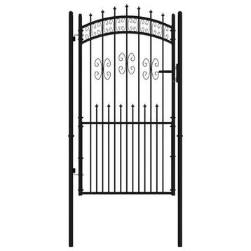 Stalen Poort met Spijlpunten | Tweedekansje | Veiligheid... beschikbaar voor biedingen