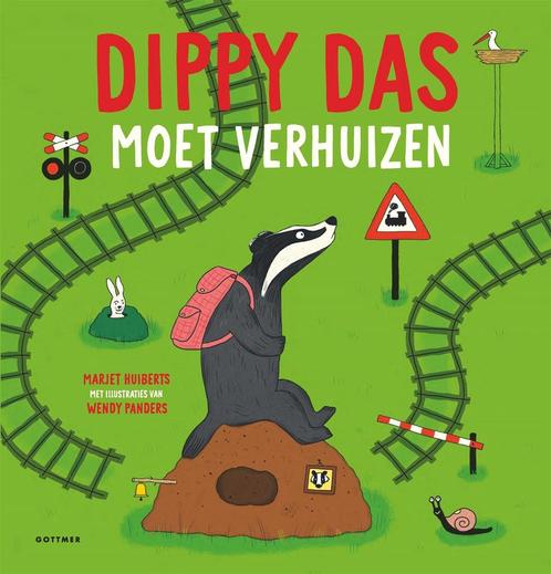 Boek: Dippy Das moet verhuizen - (als nieuw), Boeken, Overige Boeken, Zo goed als nieuw, Verzenden