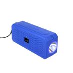 Kisonli KS-1995 Bluetooth Speaker met Zaklamp – Blauw (Nieuw, Verzenden, Nieuw