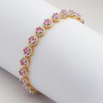 Zonder minimumprijs - Armband Zilver Saffier - Tennis, Nieuw