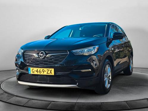 Zakelijke Lease |  Opel Grandland X 1.2 Turbo Business Execu, Auto's, Opel, Onderhoudsboekje, Lease, Zwart, Handgeschakeld, SUV of Terreinwagen