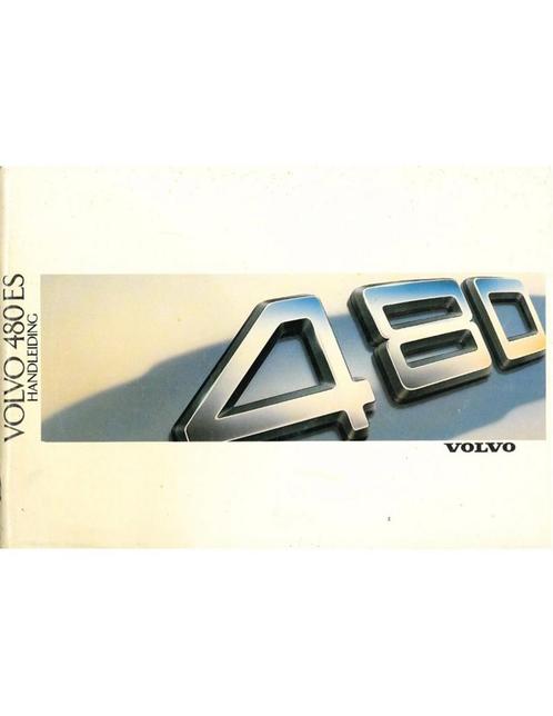 1988 VOLVO 480 ES INSTRUCTIEBOEKJE NEDERLANDS, Auto diversen, Handleidingen en Instructieboekjes