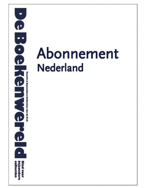 De Boekenwereld abonnement Studenten abonnement 4 nummers, Boeken, Tijdschriften en Kranten, Wetenschap en Natuur, Nieuw, Verzenden