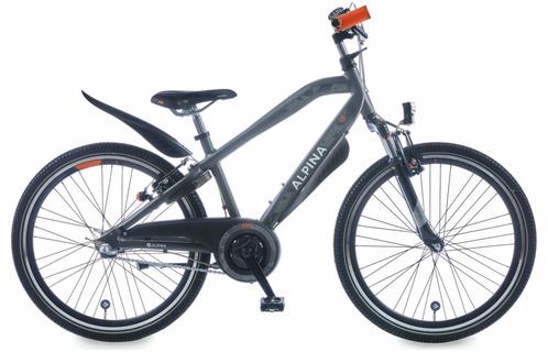 Alpina Trial jongensfiets 24 3 versnellingen Space Grey Mat, Fietsen en Brommers, Fietsen | Kinderfietsjes, Nieuw, Verzenden