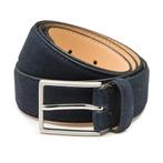 Suede heren riem Bobby - duo pack - cognac & - Maat: 95 cm, 95 tot 105 cm, Overige kleuren, Verzenden, Echt leder