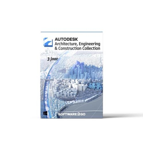Topaanbieding | Autodesk AEC Collection | 3 jaar Licentie, Computers en Software, Ontwerp- en Bewerkingssoftware, Nieuw, Windows