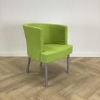 Kinnarps Trix 326 fauteuil , lime groen - Gratis Bezorging, Huis en Inrichting, Stoelen, Ophalen of Verzenden, Gebruikt, Stof