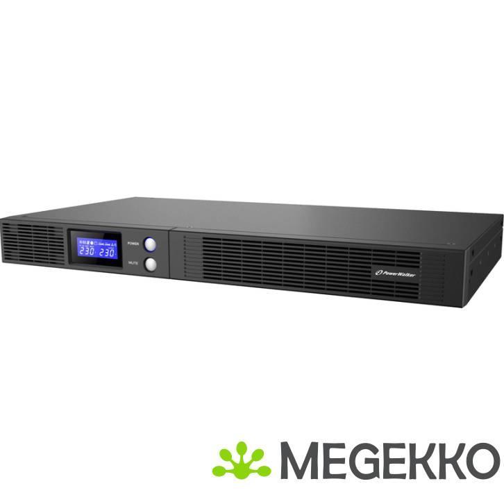 PowerWalker VI 750 R1U Line-Interactive 750VA, Computers en Software, Noodvoedingen (UPS), Nieuw, Verzenden