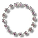 Armband - 18 karaat Witgoud, Mooi 18K gouden en diamanten, Nieuw