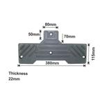 Bright afdrukrubberpad, Auto diversen, Autogereedschap, Nieuw