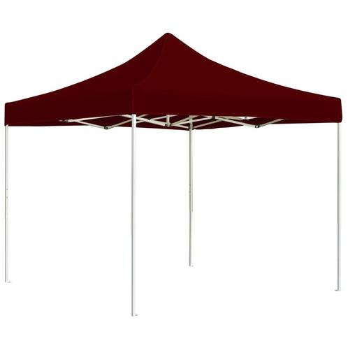 Partytent professioneel inklapbaar 2x2 m aluminium bordea..., Tuin en Terras, Partytenten, Partytent, Nieuw, 2 meter of meer, Verzenden