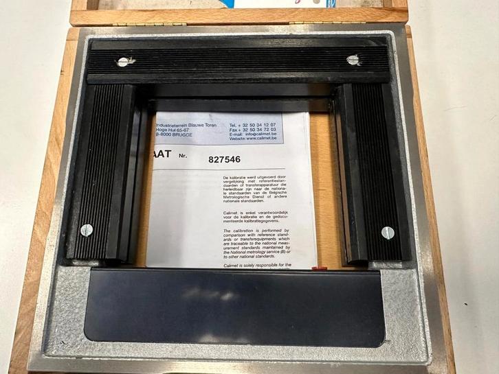 Waterpas met frame, Doe-het-zelf en Verbouw, Gereedschap | Overige machines, Gebruikt, Ophalen of Verzenden