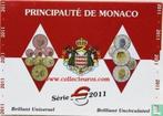 Monaco jaarset 2011, Verzenden, Monaco, 2 euro, Setje