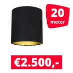 LED Railverlichting Lipari Zwart 20 spots + 20M rails