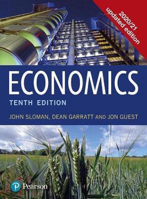 Economics 9781292187853 John Sloman, Boeken, Overige Boeken, Gelezen, Verzenden