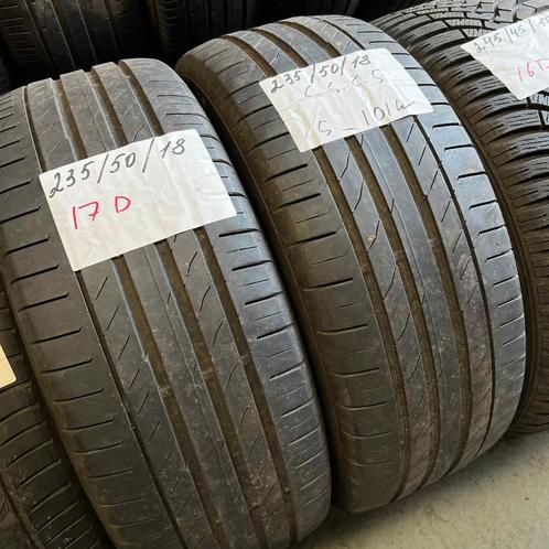 2 x Continental SportContact 5 235-55-18 Zomerbanden 5mm, Auto-onderdelen, Banden en Velgen, 18 inch, Zomerbanden, 235 mm, Personenwagen