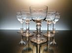 Val Saint Lambert - Drinkglas (6) - port / liqueur glasses, Antiek en Kunst