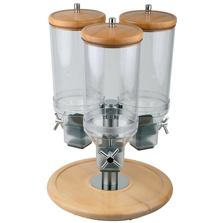 GGM Gastro | Graandispenser - ROTATION - 3 plastic bakken -, Zakelijke goederen, Horeca | Keukenapparatuur, Nieuw in verpakking