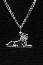 Zilveren Sfinx ketting hanger, Verzenden, Nieuw
