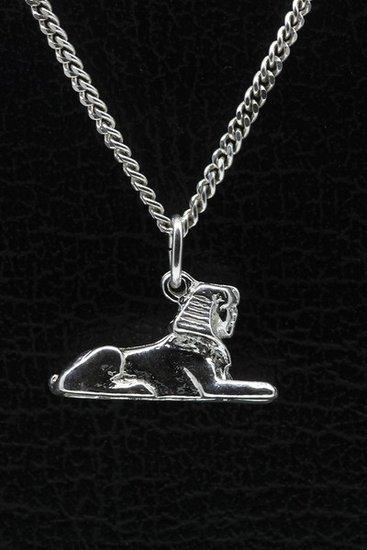 Zilveren Sfinx ketting hanger, Sieraden, Tassen en Uiterlijk, Kettinghangers, Verzenden