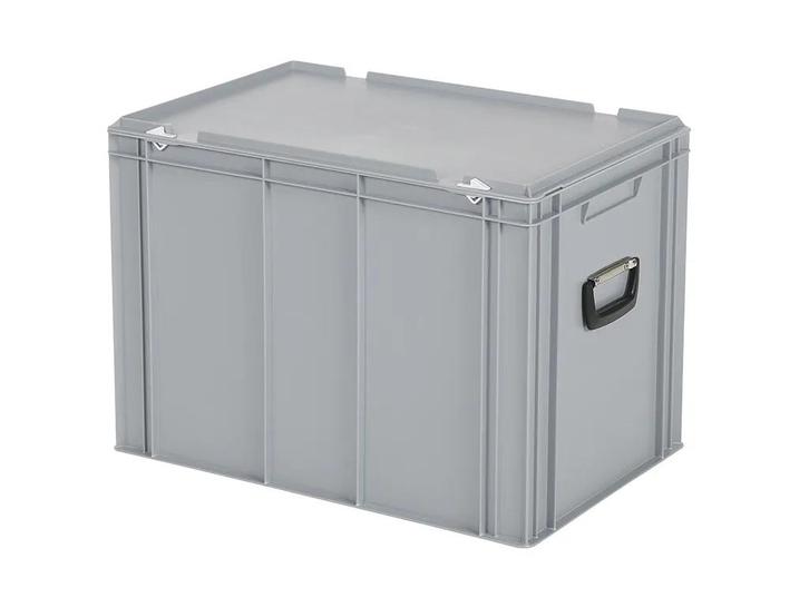 SOLID LINE koffer - 600 x 400 x H 439 mm - grijs - stapelbak, Diversen, Overige Diversen, Nieuw, Ophalen of Verzenden