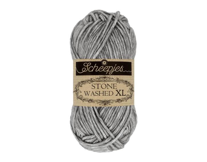 Scheepjes Stone Washed XL - 842 Smokey Quartz 50gr, Hobby en Vrije tijd, Breien en Haken, Breien of Haken, Nieuw, Wol of Garen