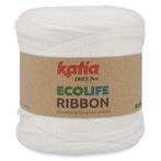Katia Ecolife Ribbon - 100 ecru - Gerecycled Lintgaren, Ophalen of Verzenden, Nieuw