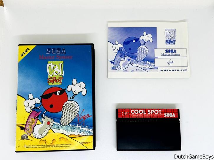 Sega Master System - Cool Spot, Spelcomputers en Games, Games | Sega, Gebruikt, Verzenden