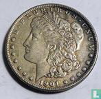 Verenigde Staten 1 dollar 1901 (O), Postzegels en Munten, Munten | Amerika, Verzenden, Losse munt, Goud