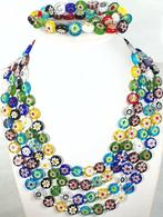 Flores Jardin del Eden Cristal Murano - Paz Interior - Plata