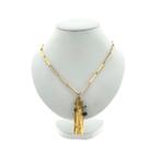 Gouden Lapponia collier; Golden Tree | 44 cm (merk sieraad), Gebruikt, Overige kleuren, Ophalen of Verzenden, Met edelsteen