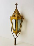 Altaarstuk - Brons, Glas, Messing - 1800-1850 - Processie