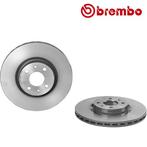 BREMBO Remschijf FIAT LINEA 1.6 voorzijde, Auto-onderdelen, Remmen en Aandrijving, Verzenden, Nieuw