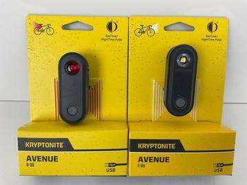 Veiling - Kryptonite Fietsverlichting Avenue F-65 & R-30 beschikbaar voor biedingen